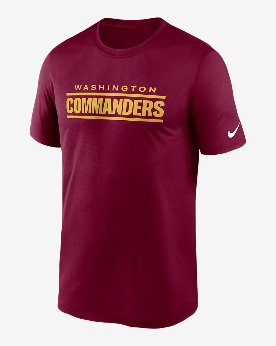 Nike Dri-FIT Wordmark Legend (NFL Washington Commanders) Men's T-Shirt - Red