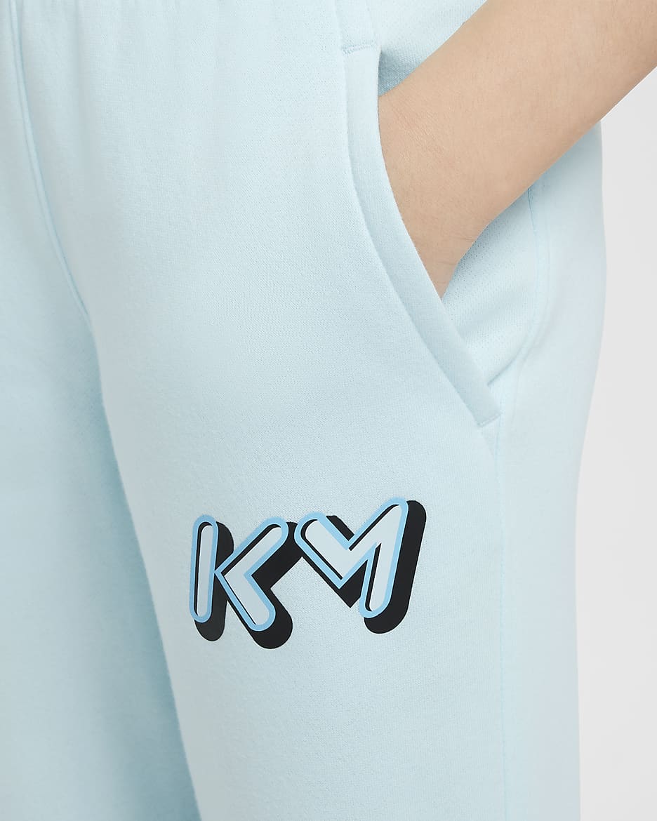 Kylian Mbappé Club Fleece Genç Çocuk Jogger'ı - Glacier Blue