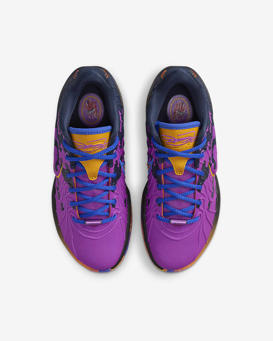 Scarpa da basket LeBron XXI SE "Summerverse" – Ragazzo/a - Hyper Violet/Ossidiana/University Gold/Hyper Royal