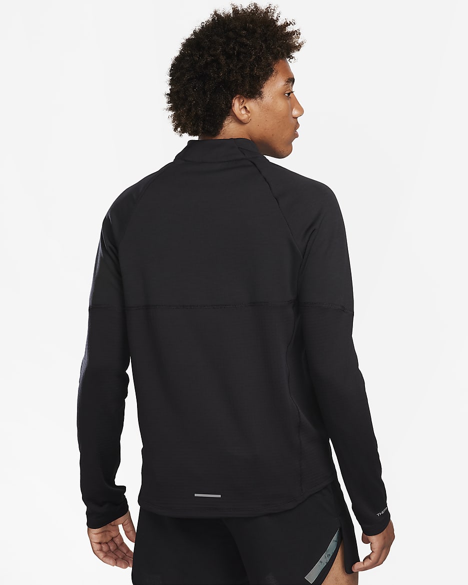 Nike Element Repel Men's Therma-FIT 1/2-Zip Running Top - Black