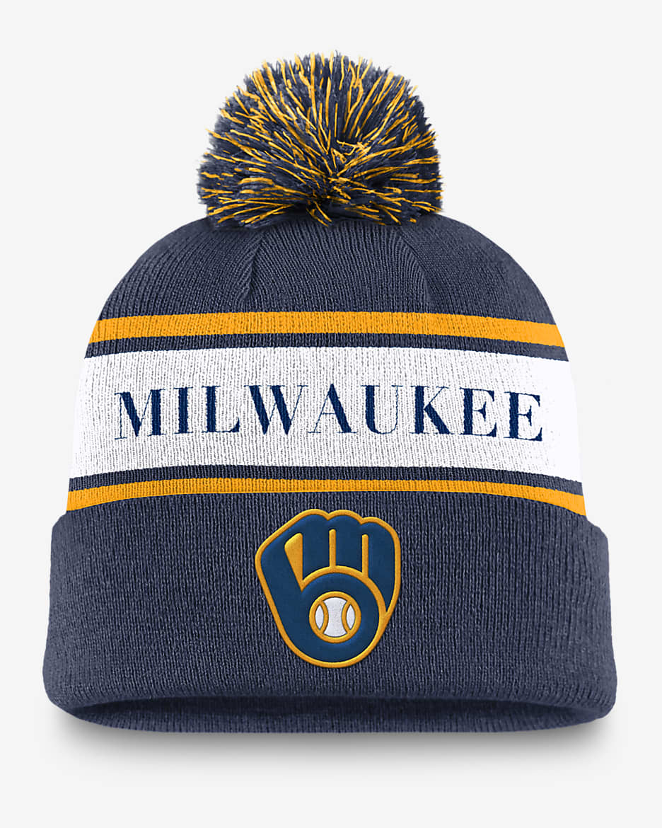 mens nike pom beanie
