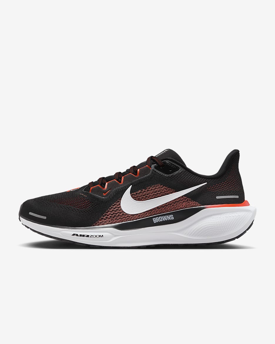 Nike Pegasus 41 NFL Cleveland Browns Men's Road Running Shoes