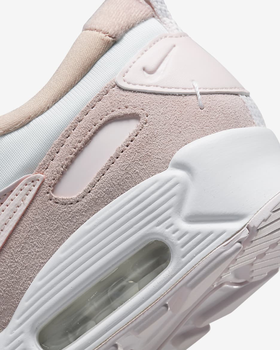 Nike Air Max 90 Futura Women's Shoes - Summit White/Barely Rose/Pink Oxford/Light Soft Pink