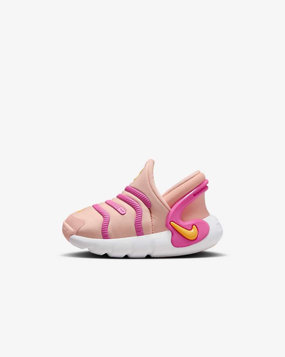 Nike Dynamo 2 EasyOn Baby/Toddler Shoes - Arctic Orange/Pinksicle/White/University Gold