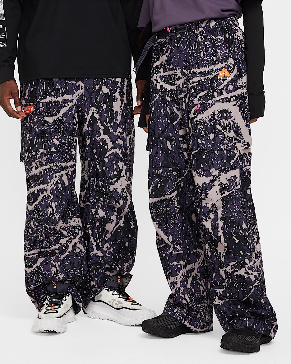 Pants Storm-FIT Nike ACG "Chena Vortex" - Pasa oscuro/Antracita/Negro/Blanco cumbre