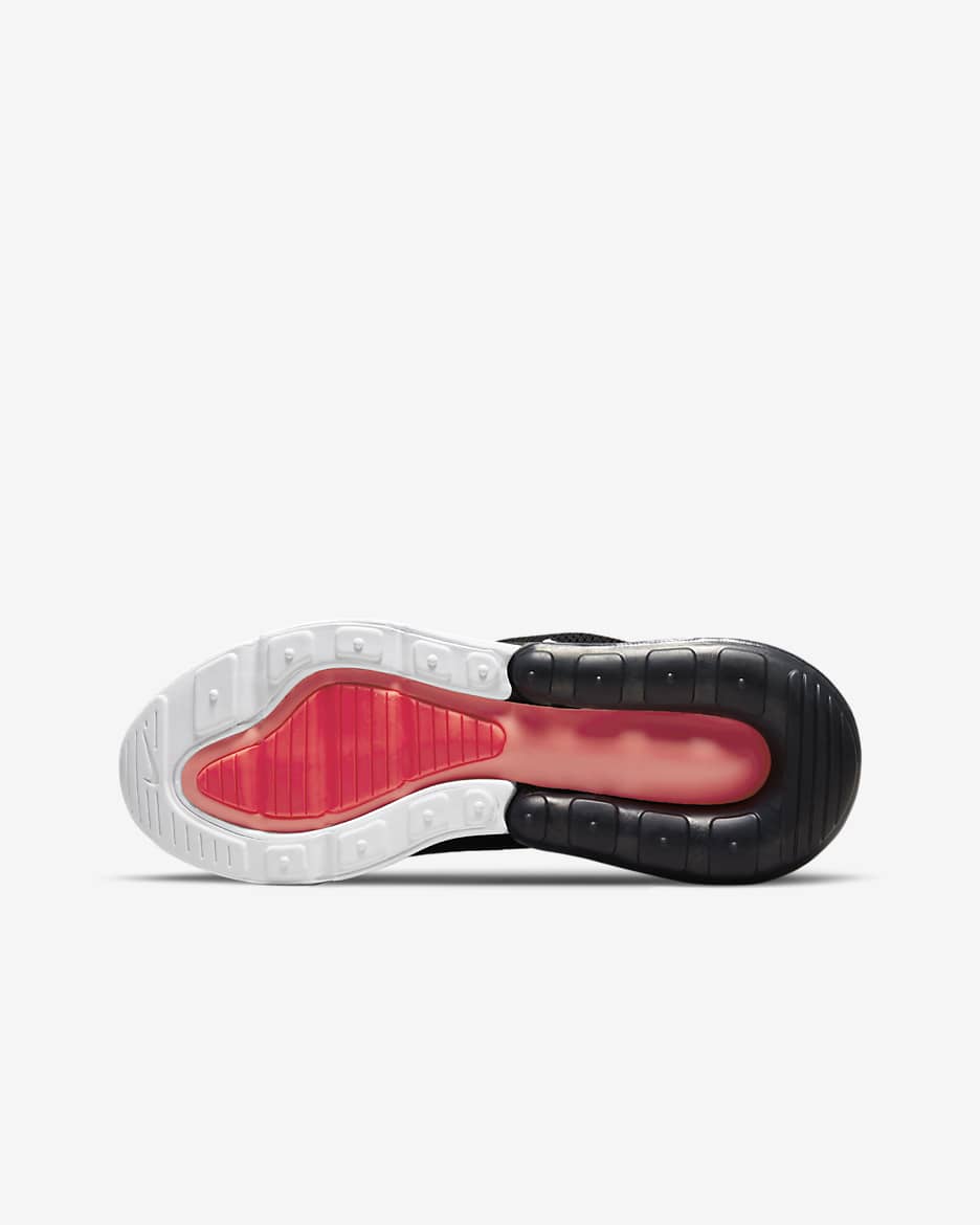 Nike Air Max 270 cipő nagyobb gyerekeknek - Fekete/Anthracite/Fehér