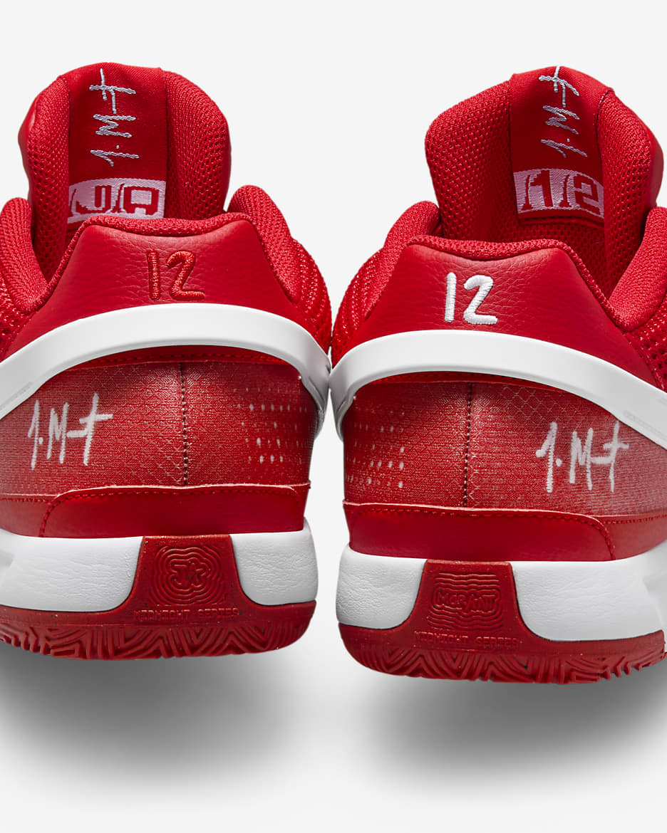 Ja 1 (Team Bank) Basketball Shoes - University Red/University Red/White