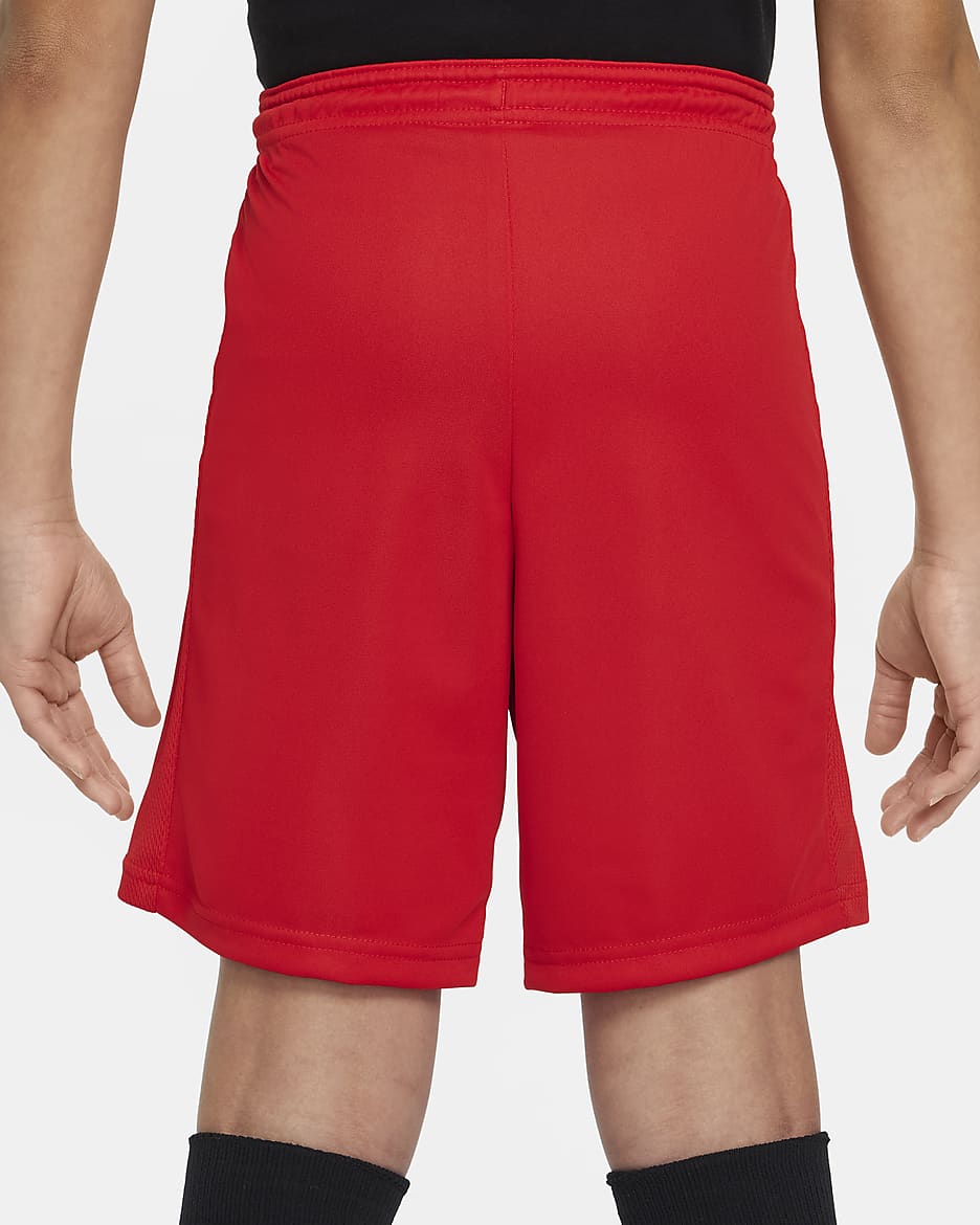 Nike Trophy23 Dri-FIT-træningsshorts til større børn - University Red/hvid