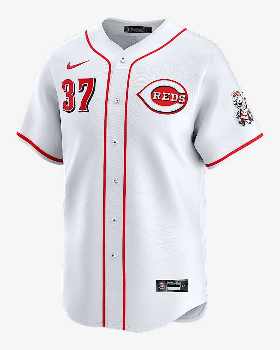 Tyler Stephenson Cincinnati Reds Men's Nike Dri-FIT ADV MLB Limited Jersey - White