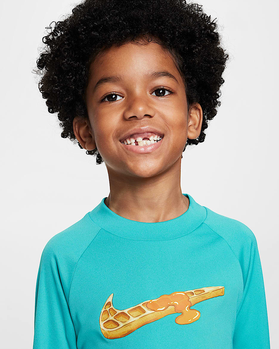 Nike Swim Hydroguard Little Kids' Long-Sleeve Top