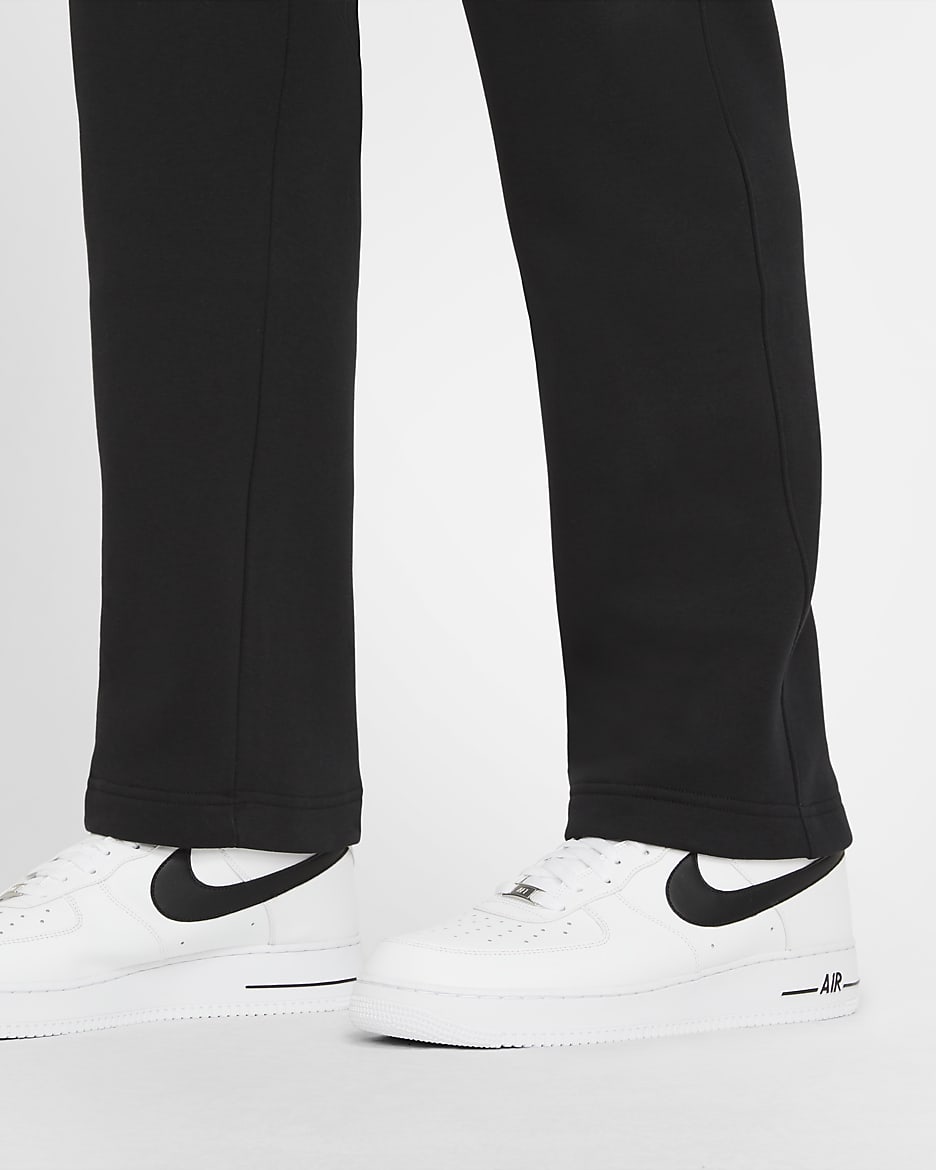 Nike Sportswear Club Fleece-bukser til mænd - sort/sort/hvid