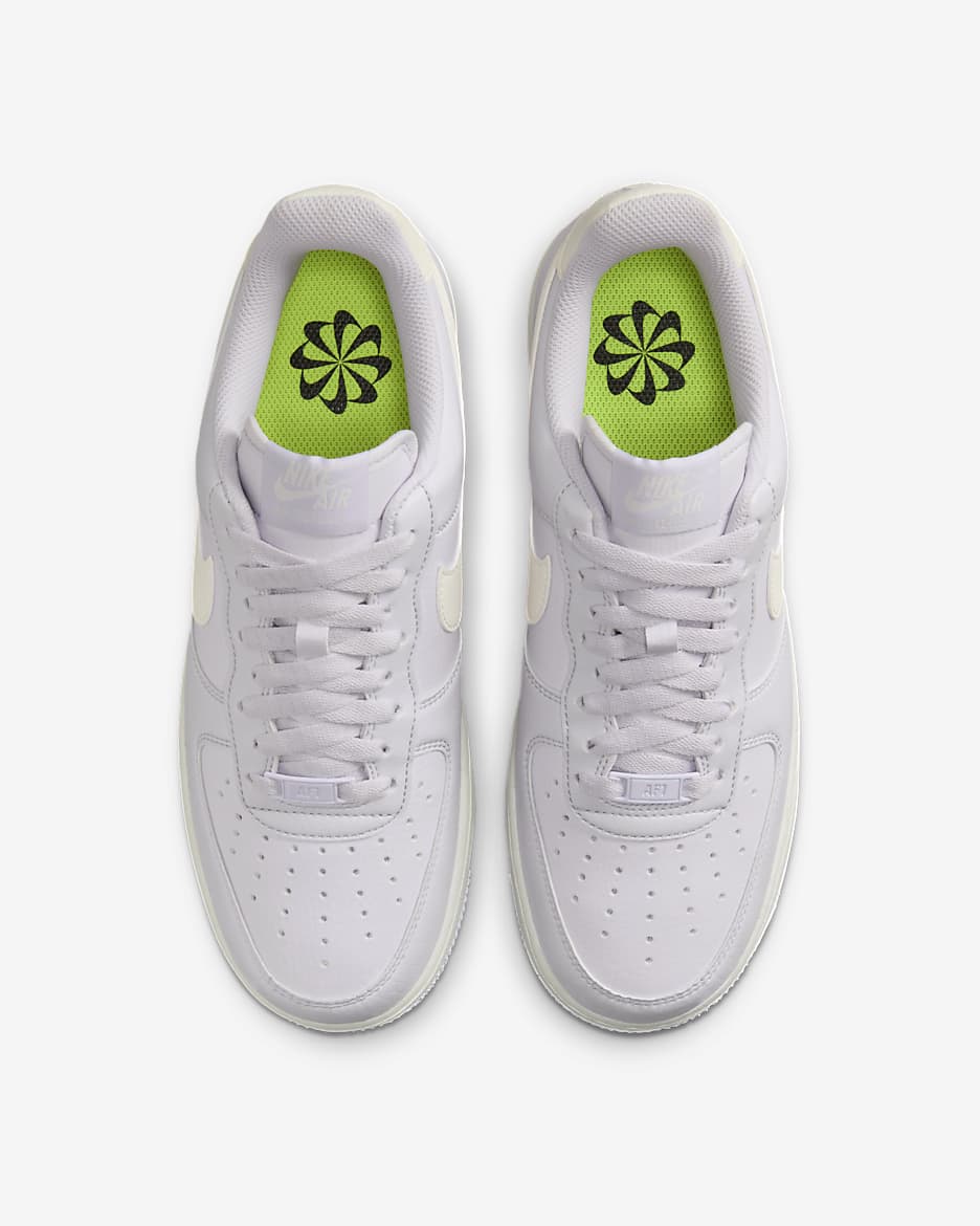 Γυναικεία παπούτσια Nike Air Force 1 '07 Next Nature - Barely Grape/Volt/Μαύρο/Sail