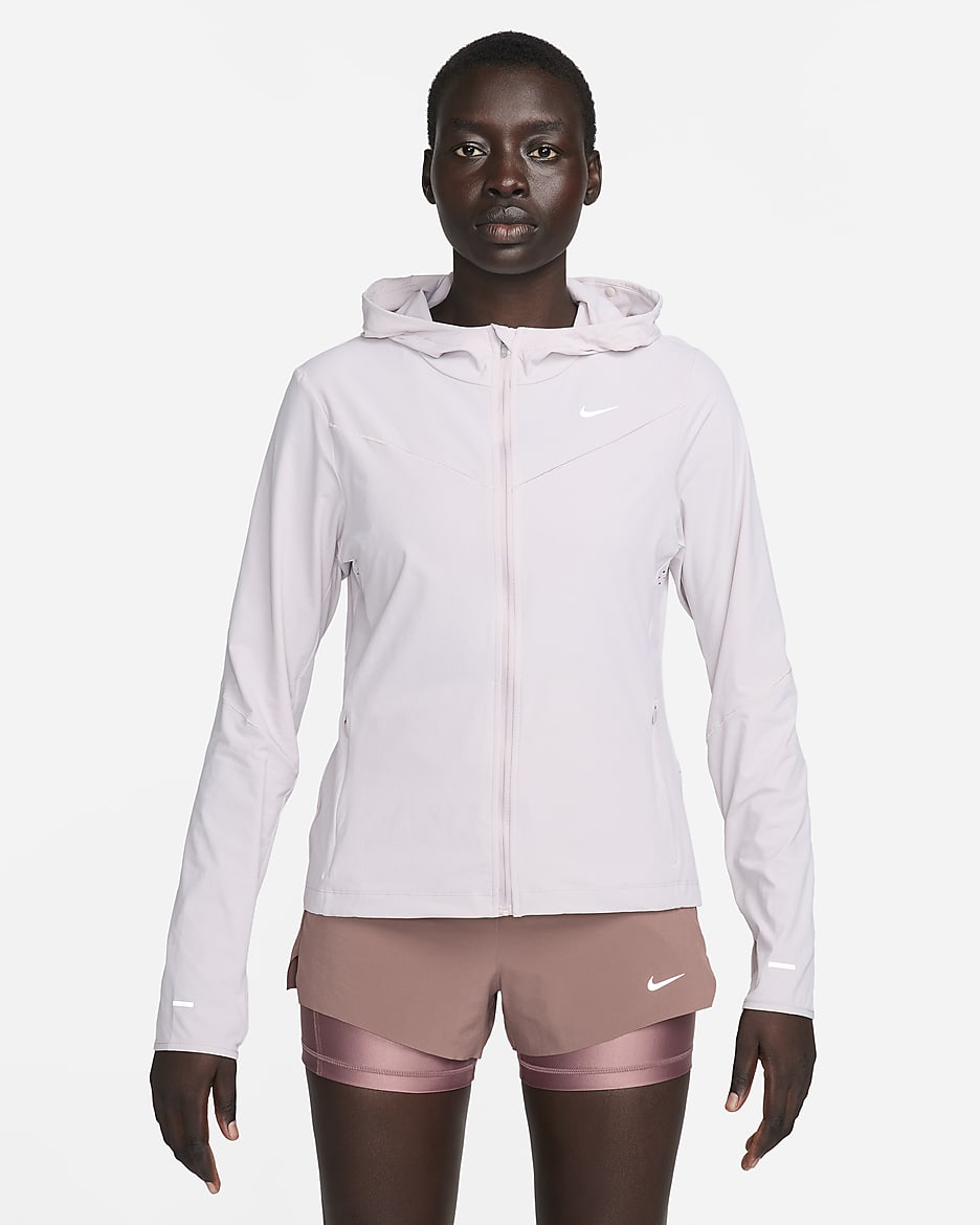 Veste de running Nike Swift UV pour femme - Platinum Violet