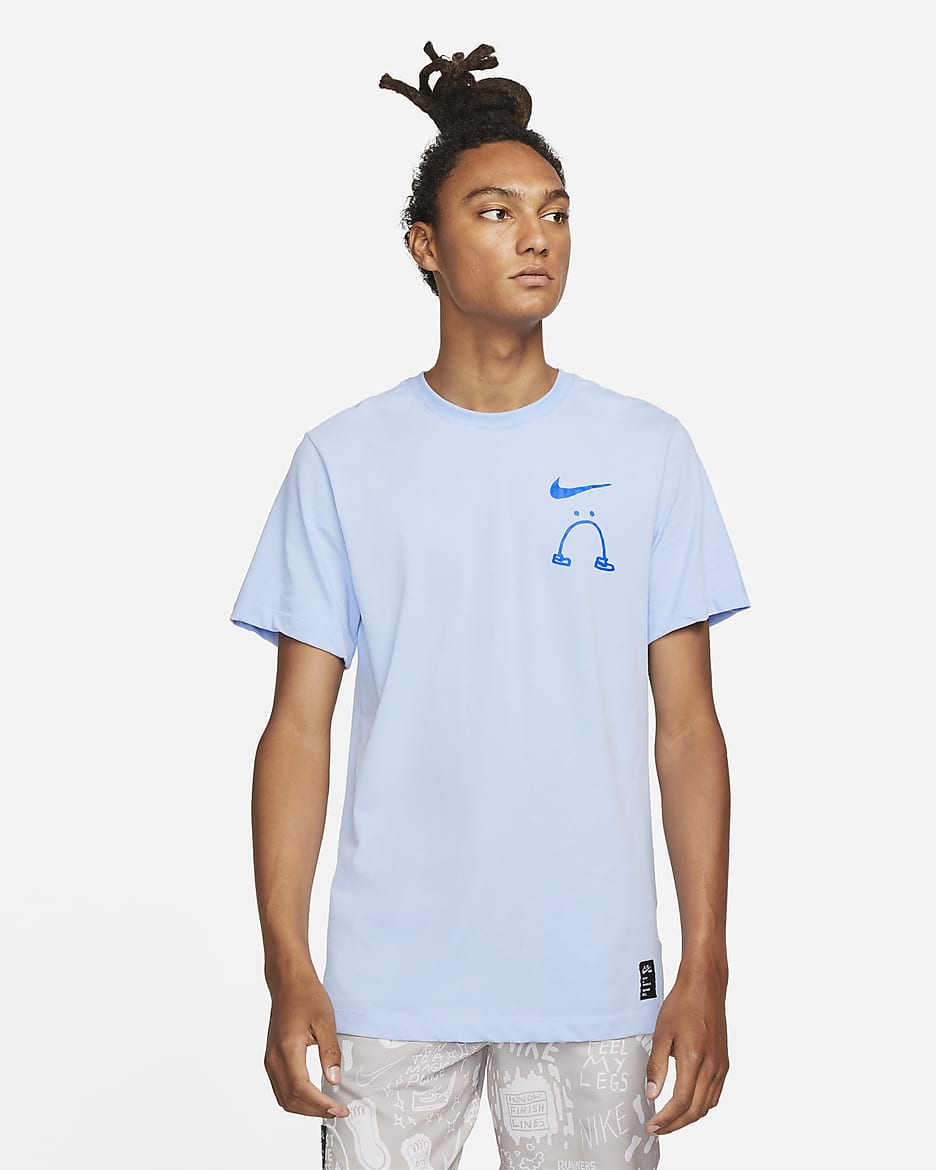 Nike Dri-FIT Nathan Bell Men's Running T-Shirt - Aluminium