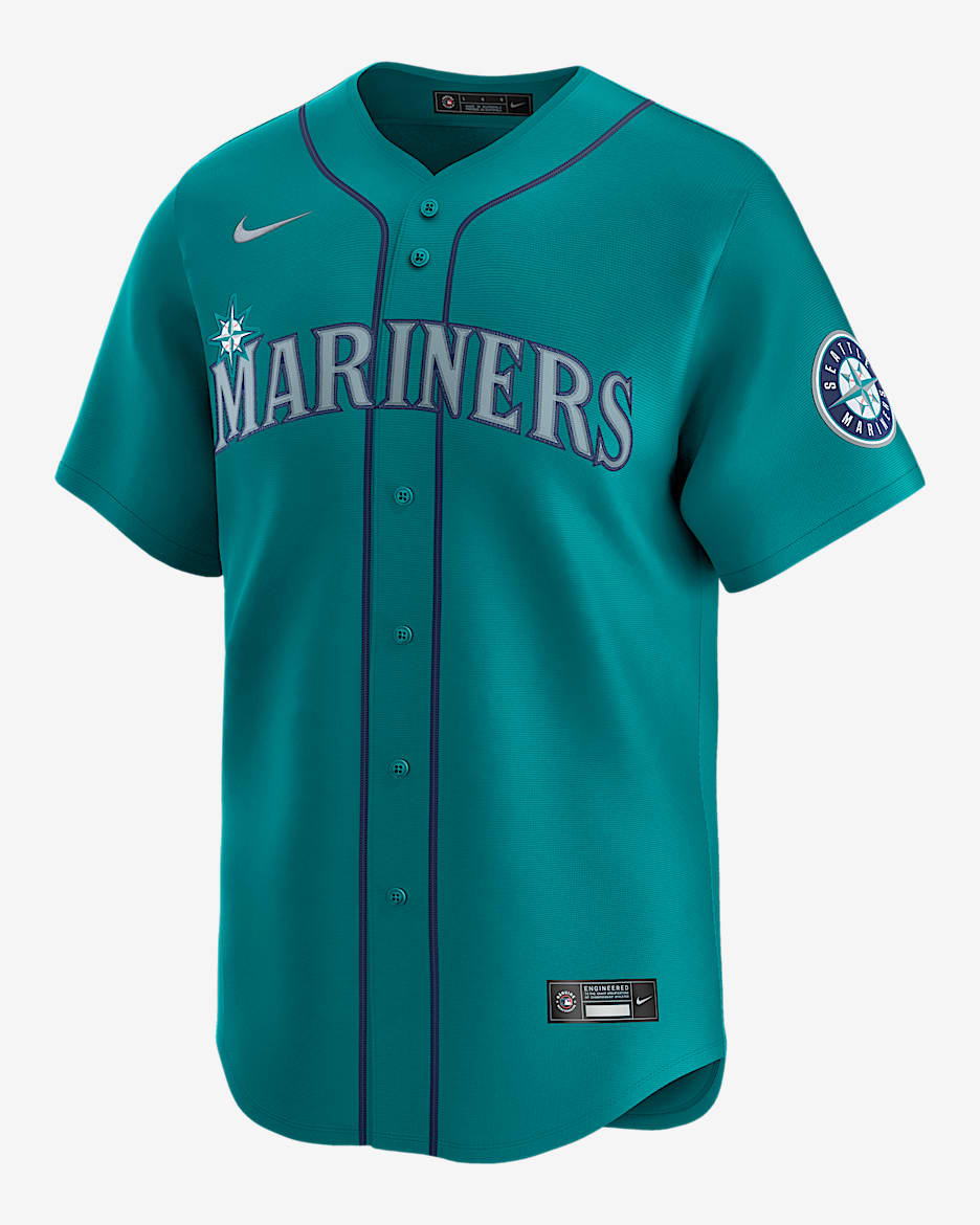 Seattle Mariners Men's Nike Dri-FIT ADV MLB Limited Jersey - Turquoise