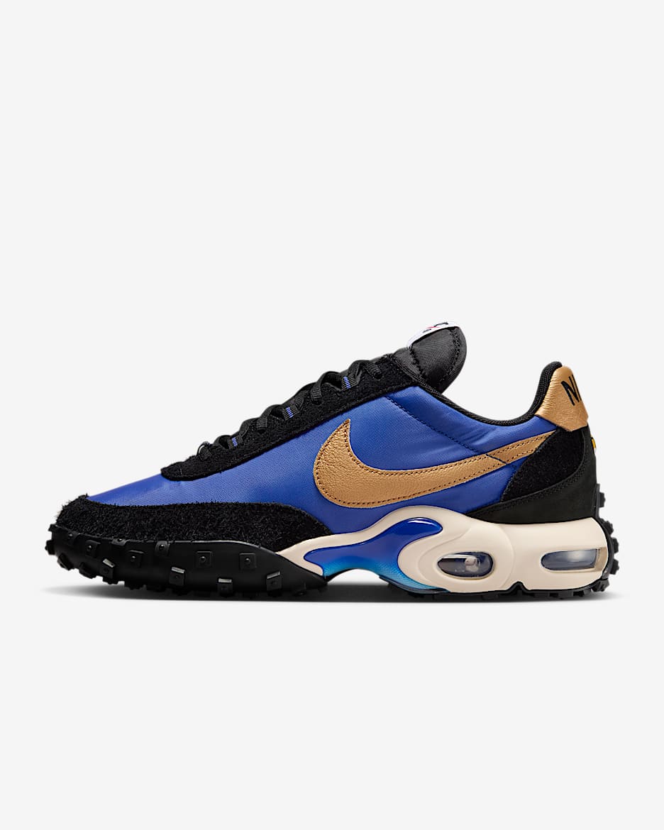 Tenis para hombre Nike Air Max Waffle SP - Hiperazul/Negro/Oro metalizado