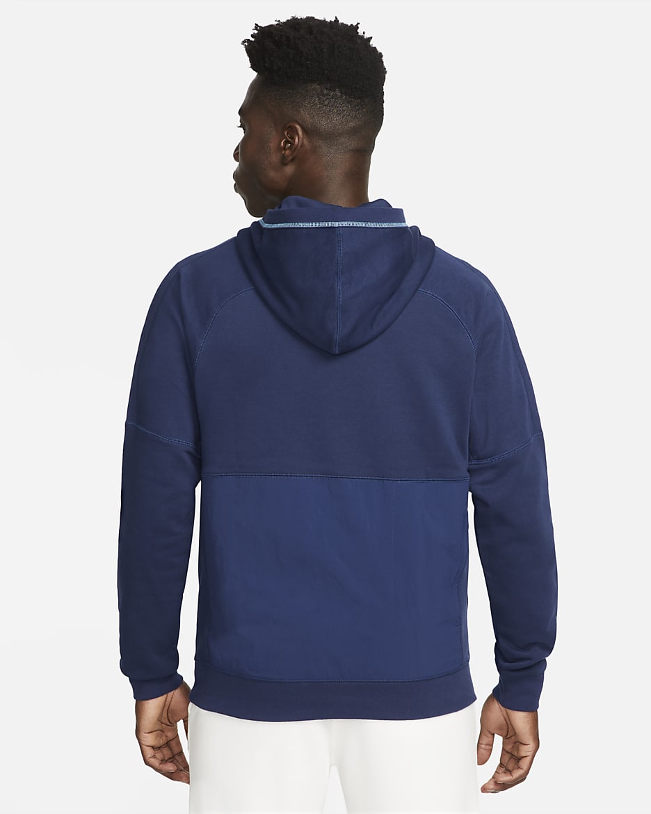 thumbnail image 2 of Adidas | Essentials French Terry 3-Stripes Zip Hoodie Mens | Tracksuit 2 of 11