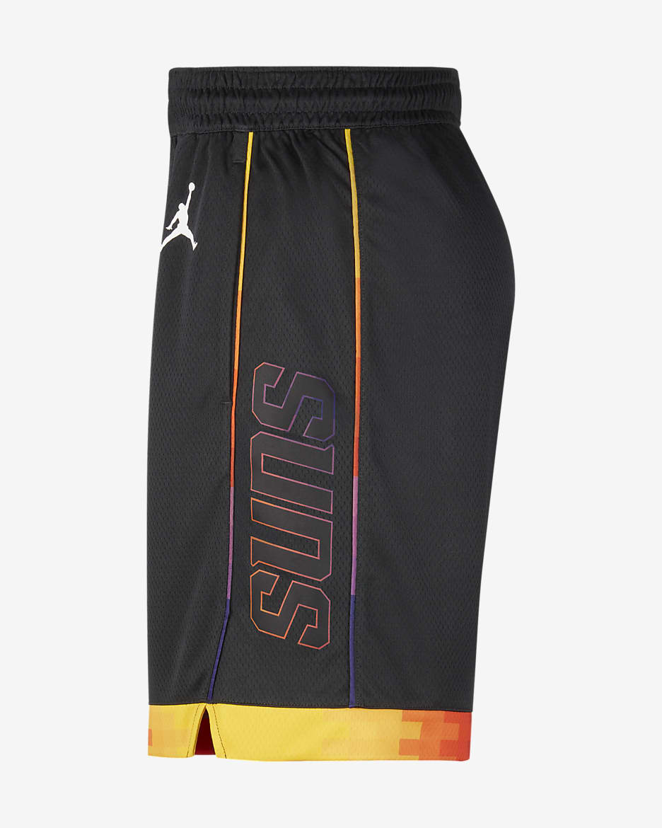 Shorts da basket Phoenix Suns Statement Edition Jordan Dri-FIT Swingman NBA – Uomo - Nero/Bianco