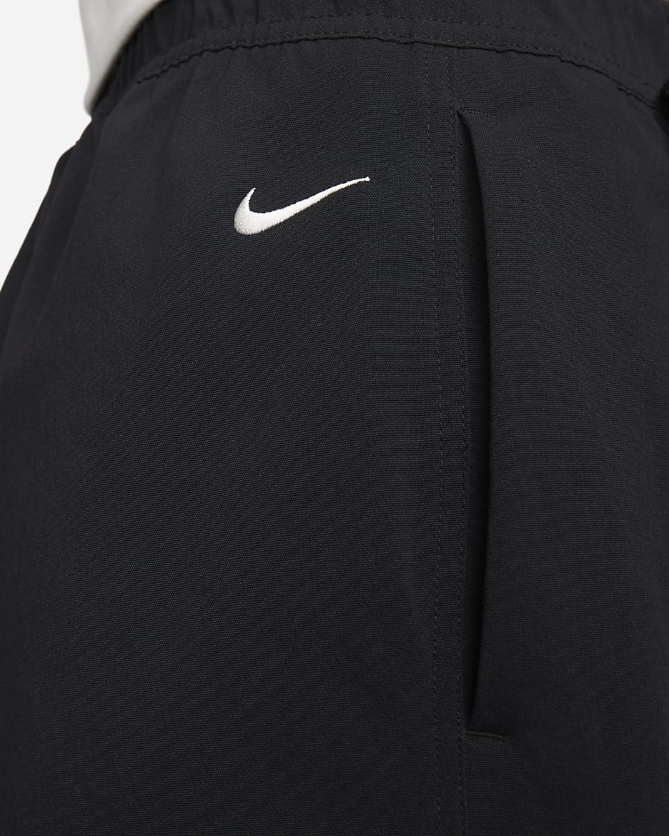 Nike ACG Wandelbroek met halfhoge taille voor dames - Zwart/Summit White