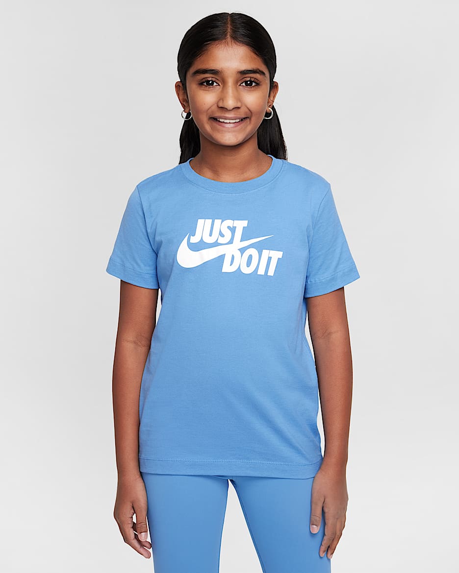 Nike Sportswear Big Kids' T-Shirt - Blue Beyond