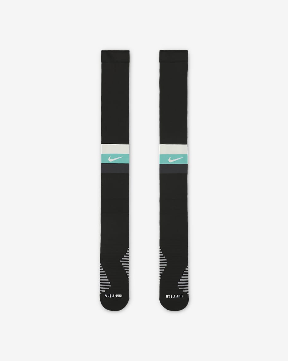 FC Liverpool Strike Home/Away Nike kniehohe Fußballsocken - Night Forest/Anthracite/Washed Teal/Sail