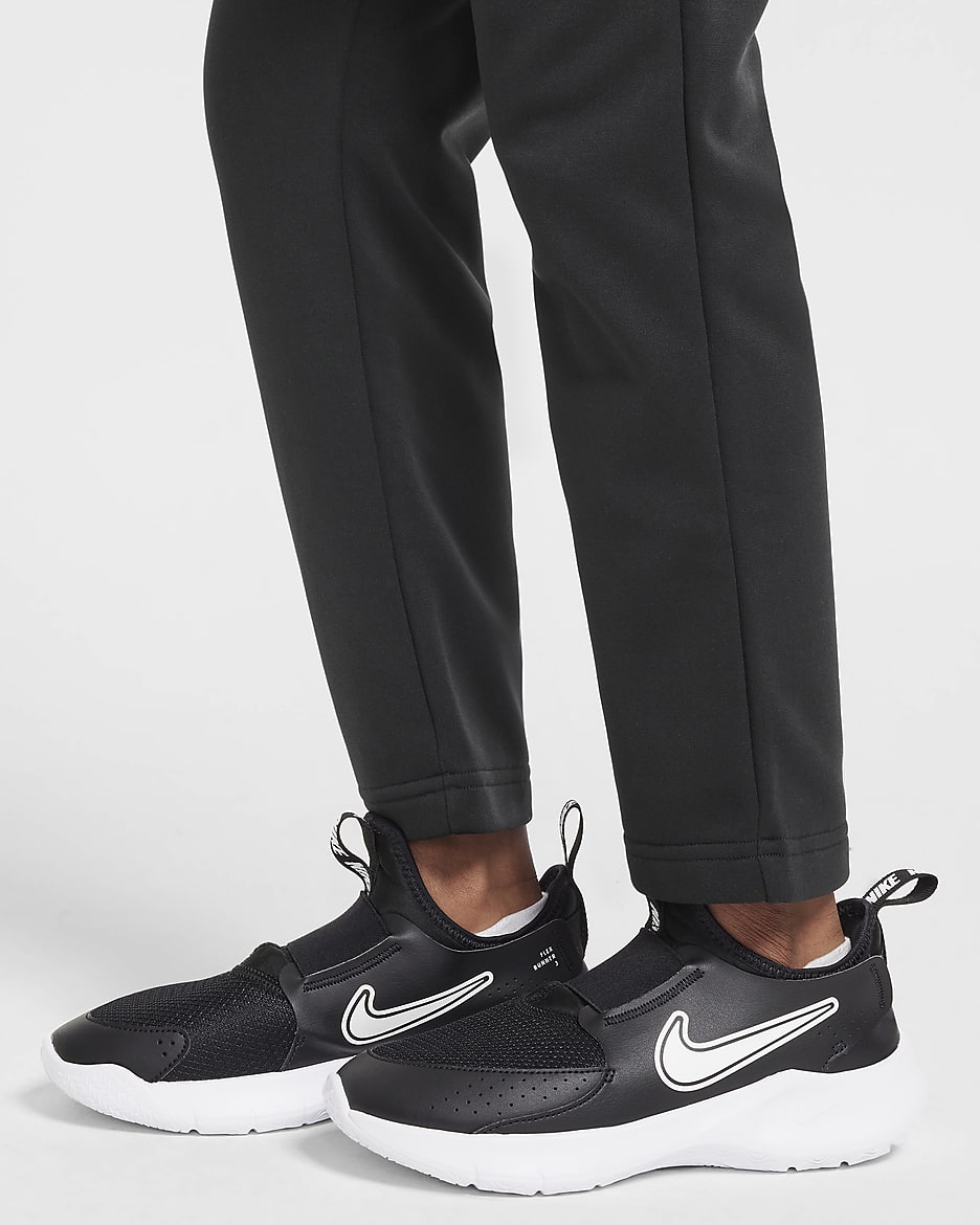 Nike Multi Stain Repel Big Kids' Therma-FIT Pants - Black/White