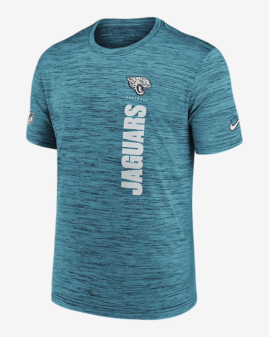 Jacksonville Jaguars Sideline Velocity Nike Dri-FIT NFL-T-Shirt (Herren) - Blustery
