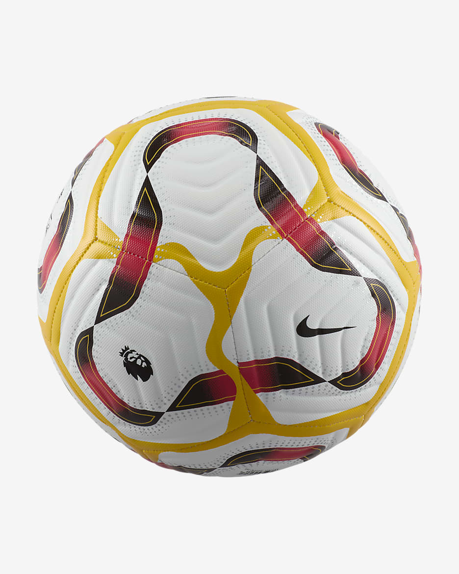 Balón de fútbol Premier League Academy - Blanco/Rojo/Amarillo/Negro