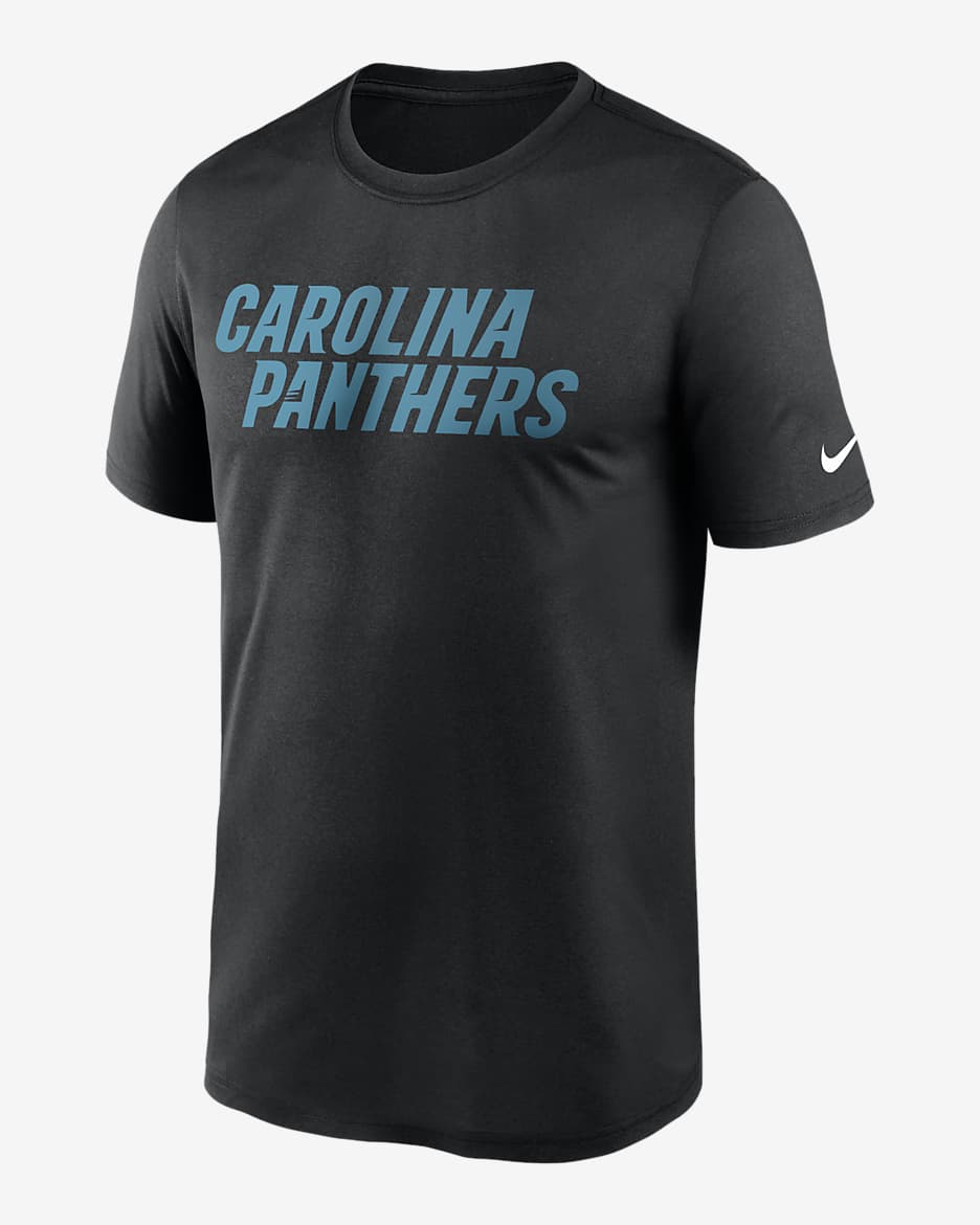 Nike Dri-FIT Wordmark Legend (NFL Carolina Panthers) Men's T-Shirt - Black