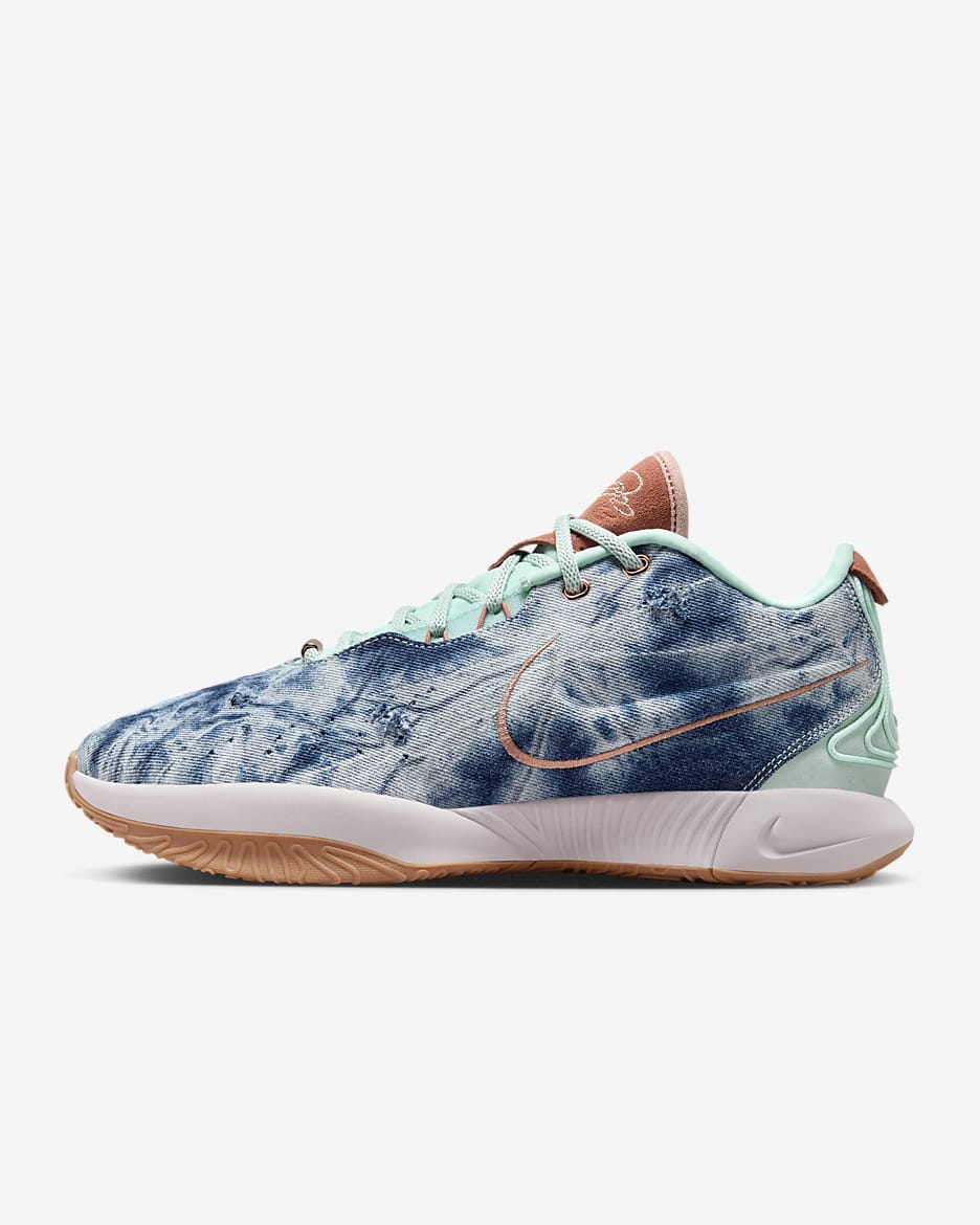 LeBron XXI 'Aragonite' EP Basketball Shoes - Jade Ice/Emerald Rise/Platinum Violet/Terra Blush