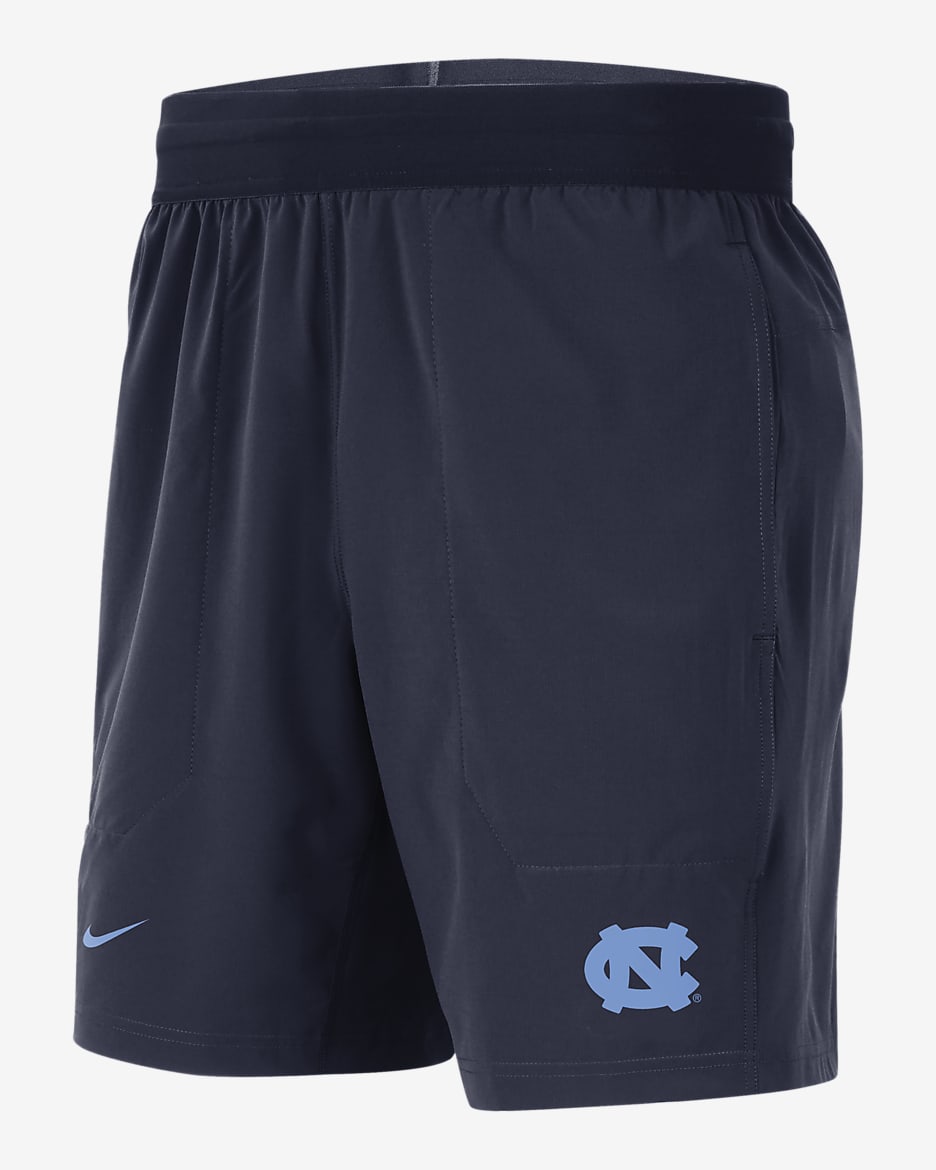 Shorts universitarios con bolsillos Nike Dri-FIT para hombre UNC - Azul marino universitario/Azul valor