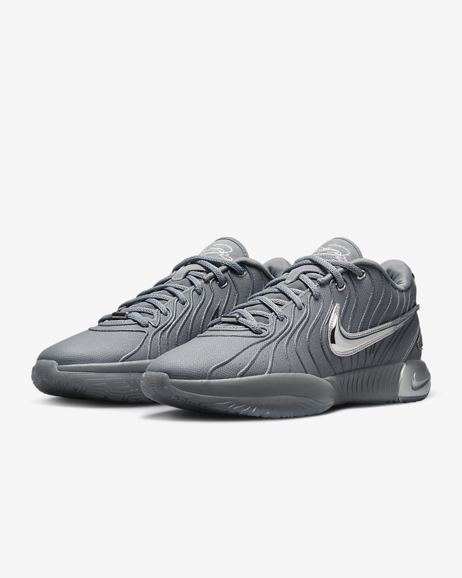 LeBron XXI Basketball Shoes - Cool Grey/Iron Grey/Wolf Grey/Metallic Silver