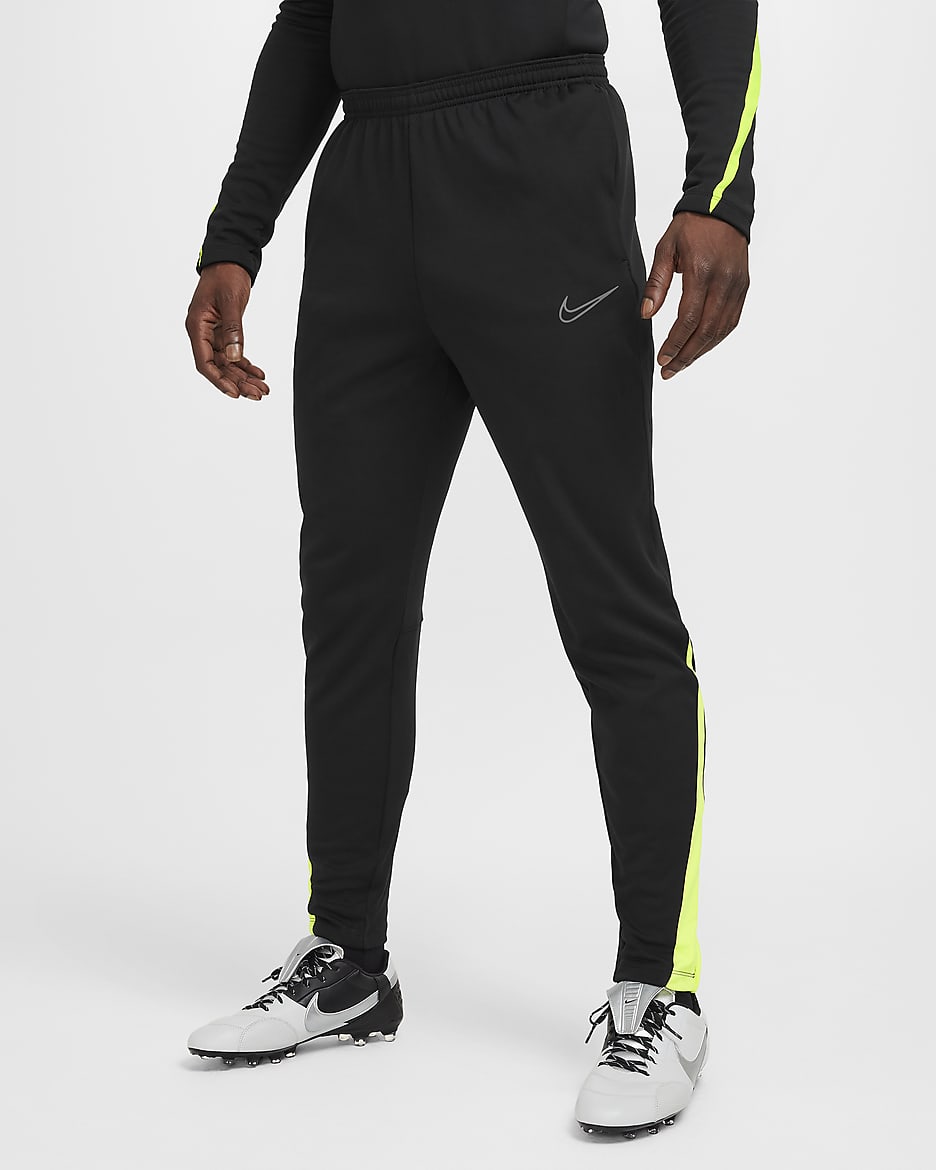 Pánské fotbalové kalhoty Therma-FIT Nike Academy Winter Warrior - Černá/Volt