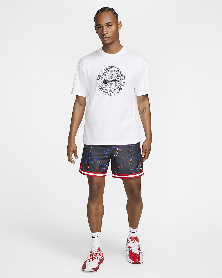 Nike Men's Max90 Basketball T-Shirt - White