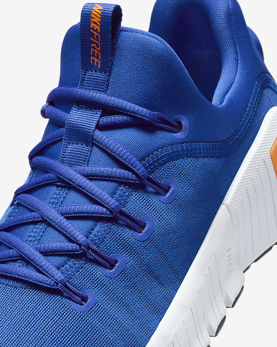 รองเท้าออกกำลังกายผู้หญิง Nike Free Metcon 6 - Racer Blue/Sail/Total Orange/ดำ