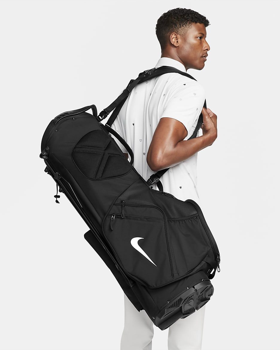 Nike Air Hybrid 2 Golf Bag - Black/White