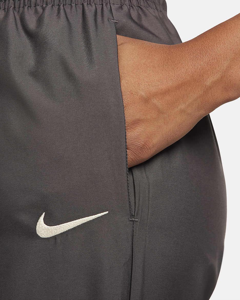 Γυναικείο υφαντό παντελόνι φόρμας Nike Sportswear - Medium Ash