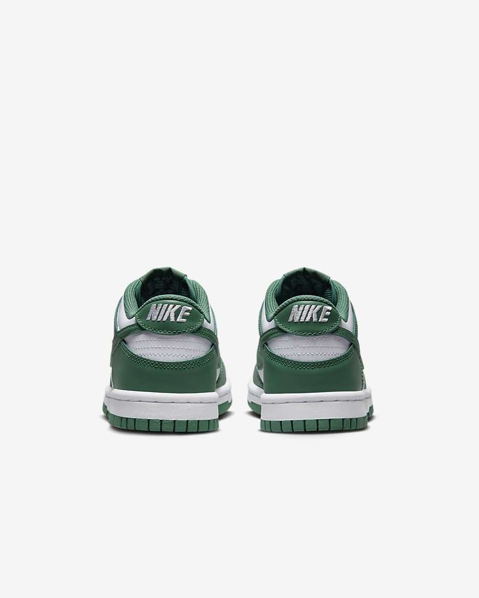 Nike Dunk Low Big Kids' Shoes - White/Bicoastal