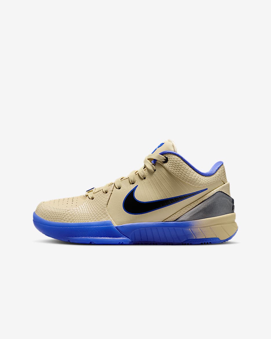 Kobe IV Older Kids' Basketball Shoes - Team Gold/Black