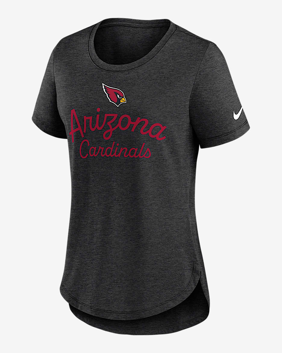 Arizona Cardinals Script Women's Nike NFL T-Shirt - Black