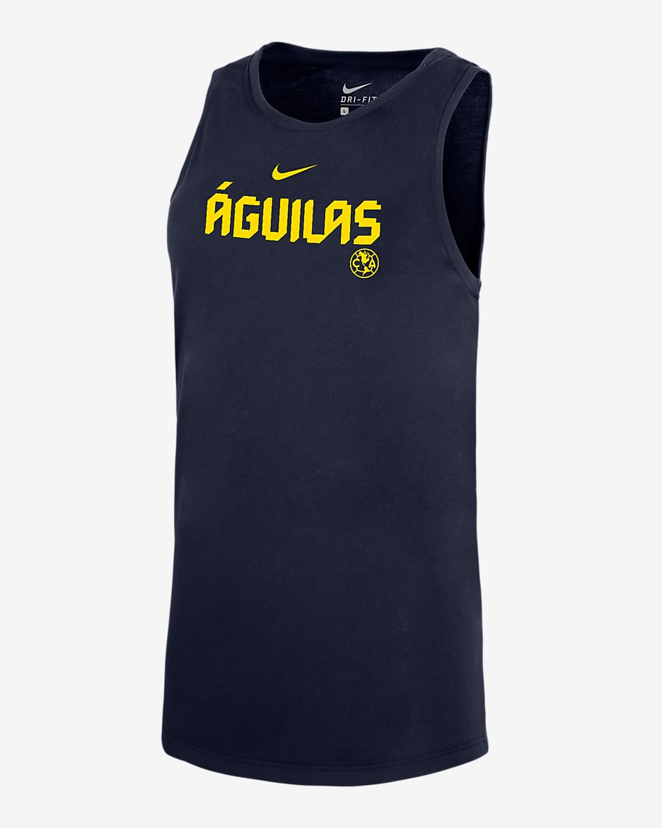 Club América Women's Nike Dri-FIT Soccer Tank Top - Navy