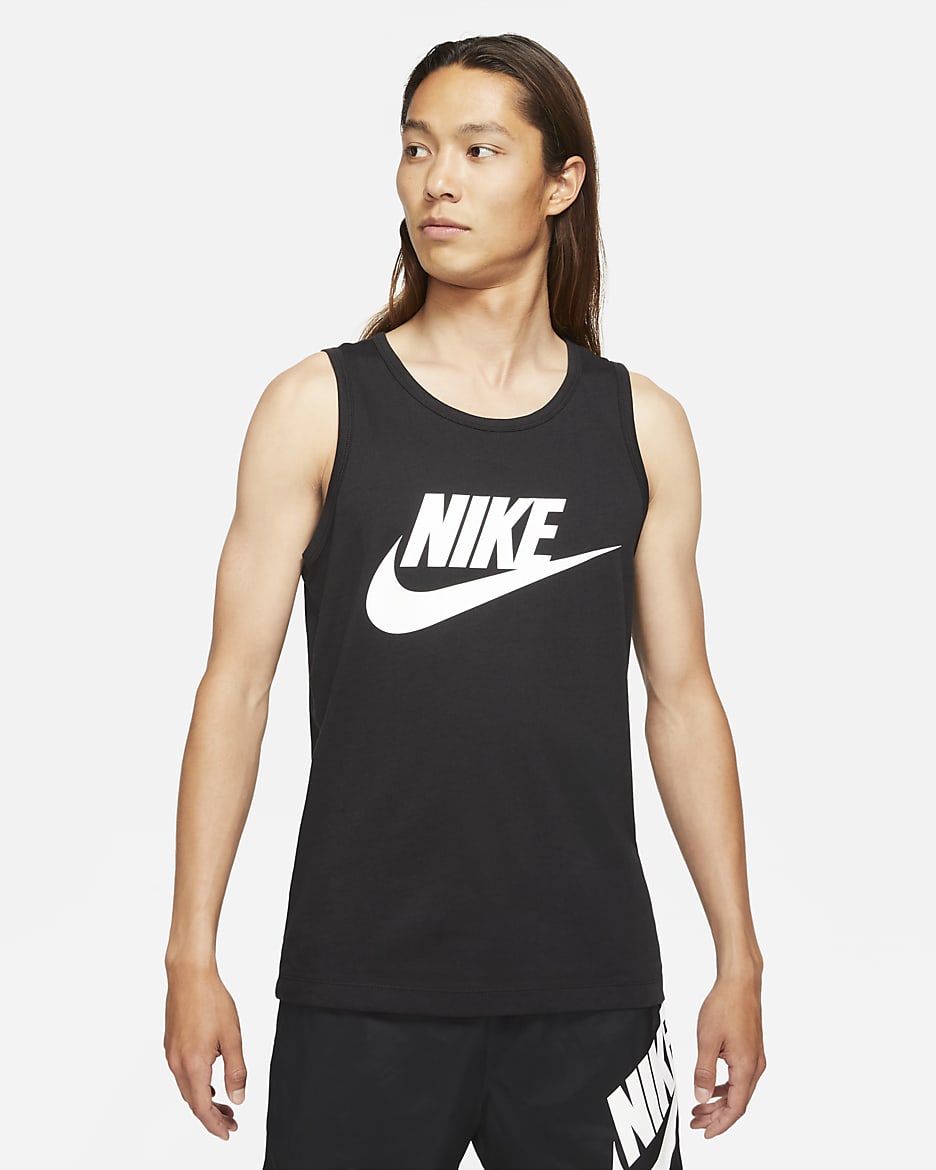 Nike Sportswear Men's Tank Top - Black/White