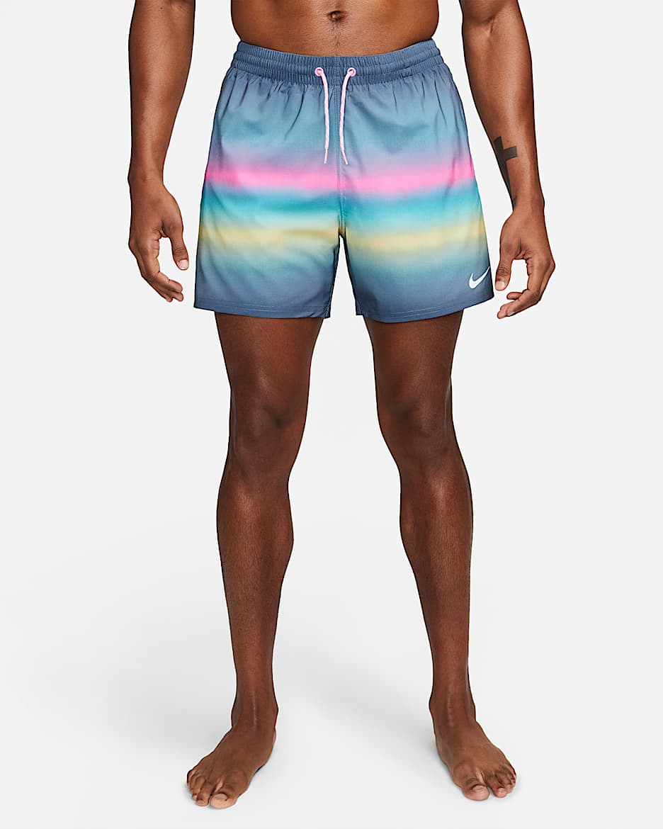 Traje de baño tipo short de voleibol de 13 cm para hombre Nike - Azul relámpago