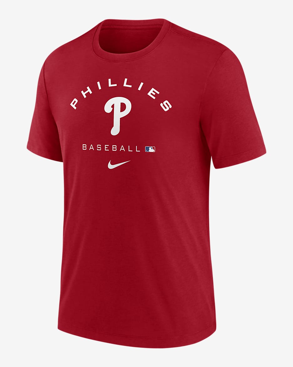 Nike Dri-FIT Team (MLB Philadelphia Phillies) Men's T-Shirt - Red