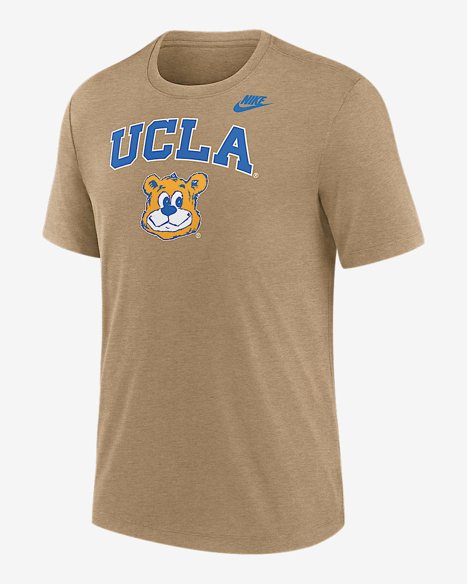 UCLA Legacy Arch Men's Nike College T-Shirt - Legend Light Brown