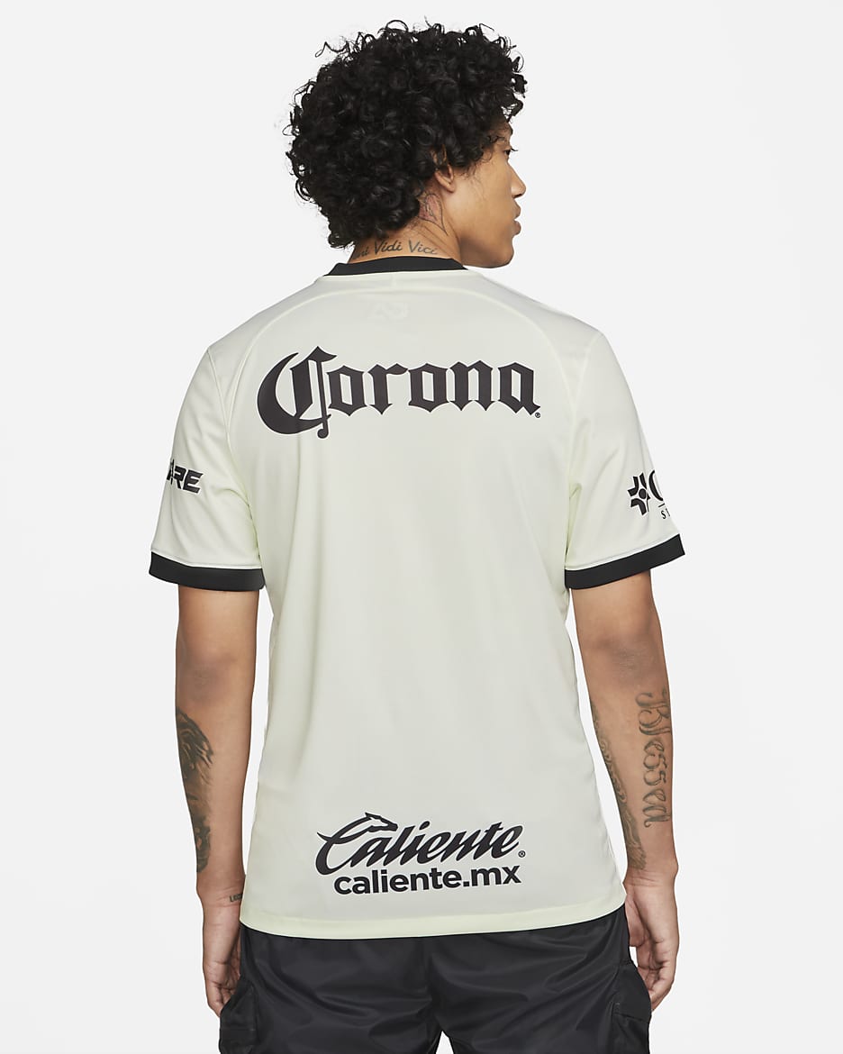 Tercera equipación Stadium Club América 2022/23 Camiseta de fútbol Nike Dri-FIT - Hombre - Sail/Negro/Negro