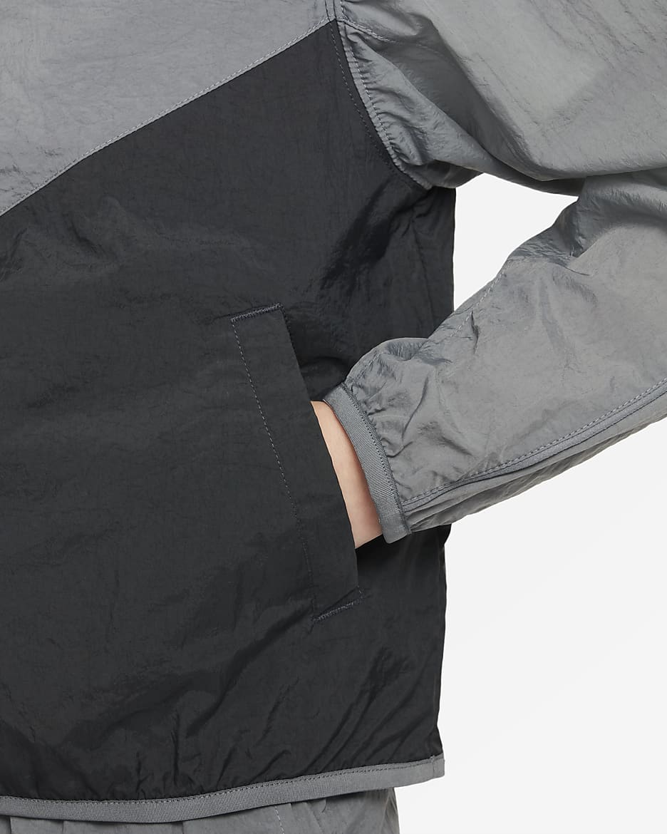 Nike Sportswear tracksuit til store barn - Smoke Grey/Anthracite/Hvit