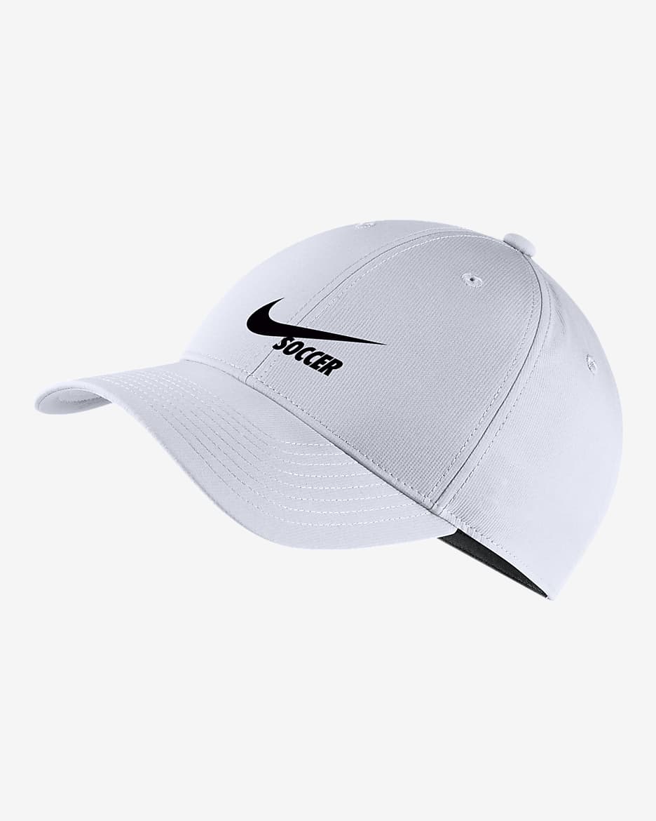 Gorra de fútbol Nike Swoosh Legacy91 - Blanco
