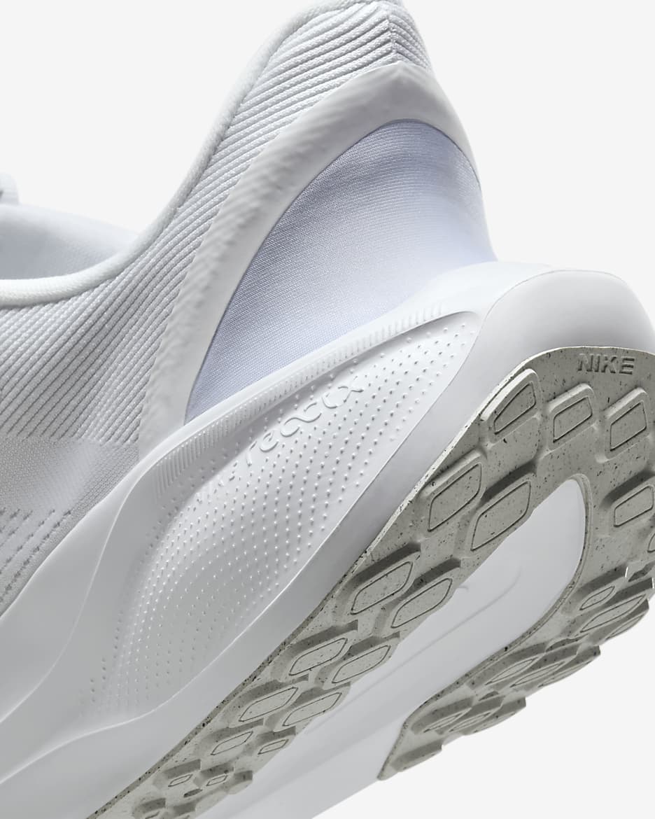 Tenis de correr en carretera para hombre Nike Pegasus EasyOn - Blanco/Platino puro/Gris humo oscuro/Blanco