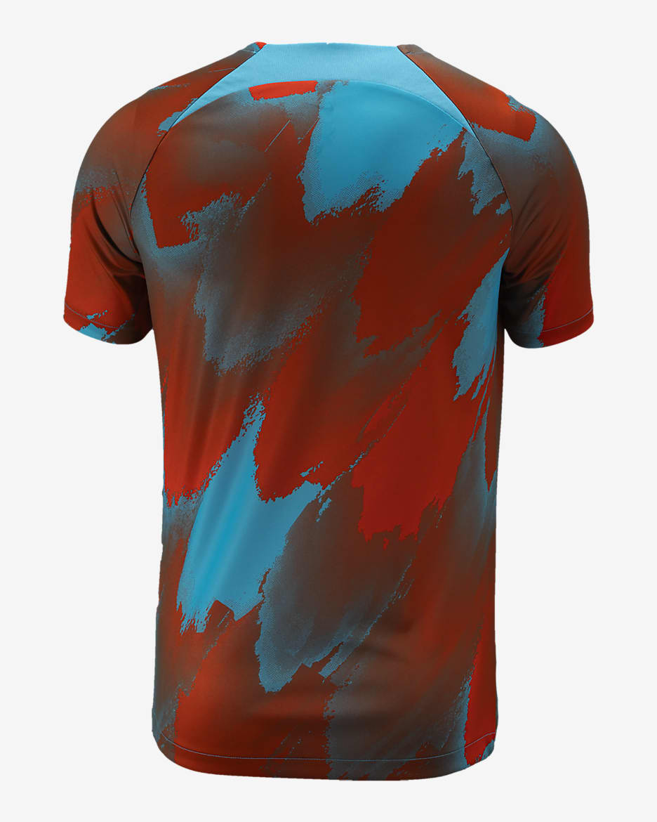 Playera para antes del partido Nike NWSL para hombre Chicago Red Stars - Azul báltico